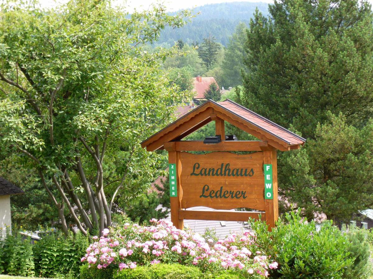 Landhaus Lederer Бишофсгрюн Экстерьер фото